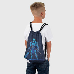 Рюкзак-мешок Pixel Skeleton, цвет: 3D-принт — фото 2