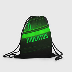 Мешок для обуви Juventus green line