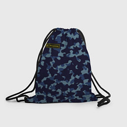 Рюкзак-мешок Камуфляж с нашивкой - Владимир, цвет: 3D-принт