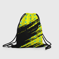 Рюкзак-мешок Гранж в стиле аниме Киберпанк, цвет: 3D-принт