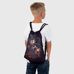 Рюкзак-мешок Милая ведьма, цвет: 3D-принт — фото 2