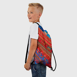 Рюкзак-мешок Воздушные Узоры, цвет: 3D-принт — фото 2