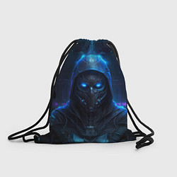 Рюкзак-мешок Человек в маске, цвет: 3D-принт
