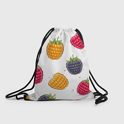 Рюкзак-мешок Разноцветная малина, цвет: 3D-принт
