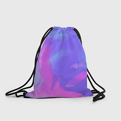 Рюкзак-мешок Сиреневая абстракция, цвет: 3D-принт