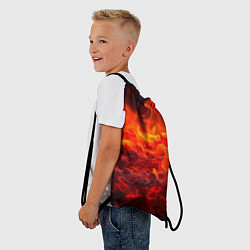 Рюкзак-мешок Магма, цвет: 3D-принт — фото 2