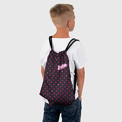 Рюкзак-мешок Барби горошек, цвет: 3D-принт — фото 2