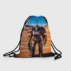 Рюкзак-мешок Фалаут силовая броня, цвет: 3D-принт
