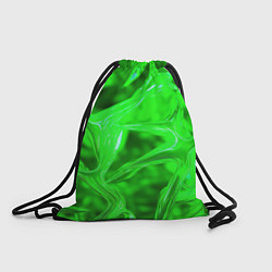 Рюкзак-мешок Geometry green, цвет: 3D-принт