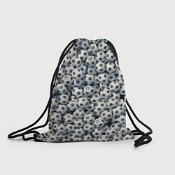 Рюкзак-мешок Узор с мячиками, цвет: 3D-принт