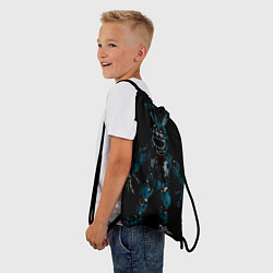 Рюкзак-мешок Бонни во тьме, цвет: 3D-принт — фото 2