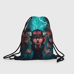 Рюкзак-мешок ACDC cartoon, цвет: 3D-принт