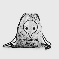 Рюкзак-мешок Evangelion glitch на светлом фоне, цвет: 3D-принт