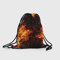 Рюкзак-мешок Fire style, цвет: 3D-принт