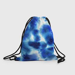 Рюкзак-мешок Акварельные абстрактные пятна напоминающие космос, цвет: 3D-принт