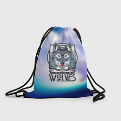Рюкзак-мешок Поцелуй волка, цвет: 3D-принт