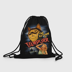 Рюкзак-мешок Кот вампир, цвет: 3D-принт