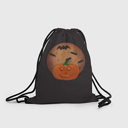 Рюкзак-мешок Злая тыква 2024, цвет: 3D-принт