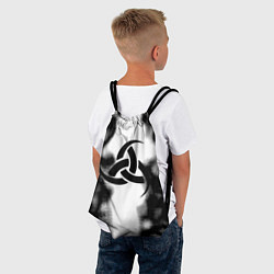 Рюкзак-мешок Скандинавский узор душа, цвет: 3D-принт — фото 2