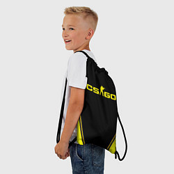 Рюкзак-мешок Cs go sport geometry, цвет: 3D-принт — фото 2