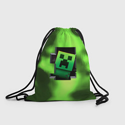 Рюкзак-мешок Creeper acid, цвет: 3D-принт