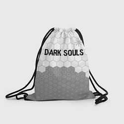 Рюкзак-мешок Dark Souls glitch на светлом фоне: символ сверху, цвет: 3D-принт