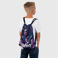 Рюкзак-мешок Slipknot: guitar, цвет: 3D-принт — фото 2