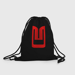 Рюкзак-мешок Москвич лого авто, цвет: 3D-принт