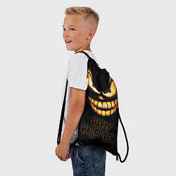 Рюкзак-мешок Страшный Джек - хэллоуин, цвет: 3D-принт — фото 2