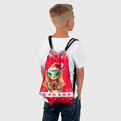 Рюкзак-мешок Дракон с подарком - 2024, цвет: 3D-принт — фото 2
