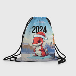 Мешок для обуви Новогодний дракон 2024