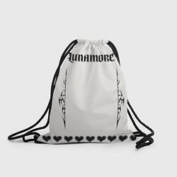 Рюкзак-мешок Lunamore white, цвет: 3D-принт