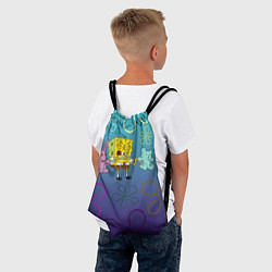 Рюкзак-мешок Spongebob workout, цвет: 3D-принт — фото 2