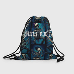 Мешок для обуви Punk rock от скелетов