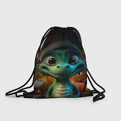 Рюкзак-мешок Дракончик 2024 год, цвет: 3D-принт