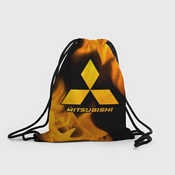 Рюкзак-мешок Mitsubishi - gold gradient, цвет: 3D-принт