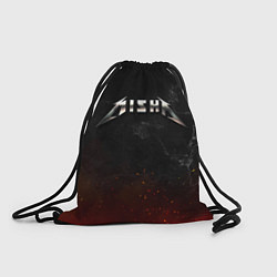 Рюкзак-мешок Миша в стиле Металлика - искры и огонь, цвет: 3D-принт