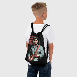 Рюкзак-мешок Че Гевара с гитарой, цвет: 3D-принт — фото 2