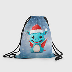 Рюкзак-мешок Маленький дракошка символ года, цвет: 3D-принт