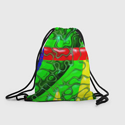 Рюкзак-мешок Кожаный рельеф, цвет: 3D-принт