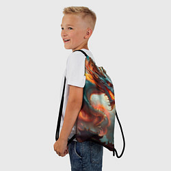 Рюкзак-мешок Мифический дракон 2024, цвет: 3D-принт — фото 2