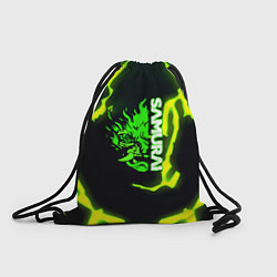 Рюкзак-мешок Samurai toxic games, цвет: 3D-принт