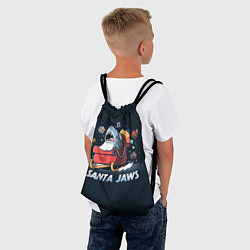 Рюкзак-мешок Santa Jaws, цвет: 3D-принт — фото 2