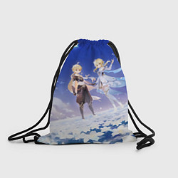 Рюкзак-мешок Genshin Impact Итэр Люмин, цвет: 3D-принт