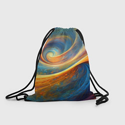 Рюкзак-мешок Космические завихрения, цвет: 3D-принт