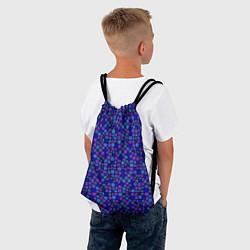 Рюкзак-мешок Паттерн витражной мозаики, цвет: 3D-принт — фото 2