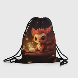 Рюкзак-мешок Дракон великолепный звездоцап, цвет: 3D-принт