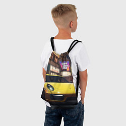 Рюкзак-мешок GTA 6 porshe, цвет: 3D-принт — фото 2