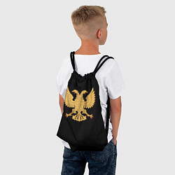 Рюкзак-мешок Двуглавый орёл символика России, цвет: 3D-принт — фото 2
