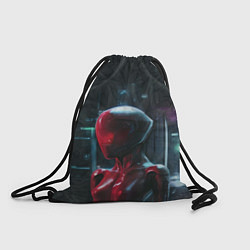 Рюкзак-мешок Девушка боевой фрейм, цвет: 3D-принт